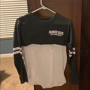 Hammock Beach, FL Black and White Long Sleeve Tee